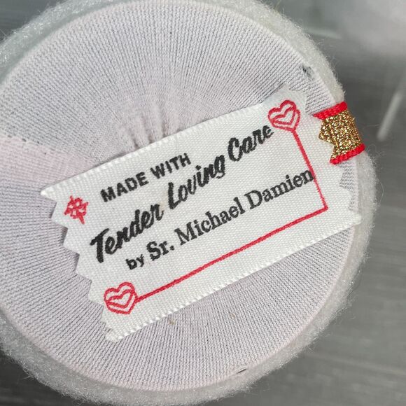 Two Vintage Spun Cotton Batting Snowman and Lady Winter Holiday Christmas Mr Mrs - Picture 9 of 10